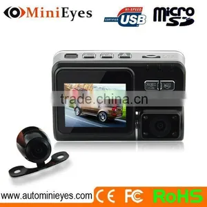 120 Degree Wide-angle Lens Double Camera HD DVR thumbnail-1