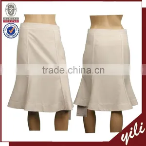 Latest Model Dipped Hem Midi A-line Full Skirt WS150932769 thumbnail-1