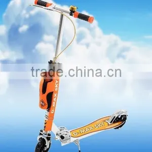 Aluminum Frame Hand Brake Kids 145mm PU 2 Wheel Kick Foldable Scooter , Baby Scooter,children Scooter thumbnail-1