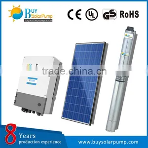 Submersible Solar Powered Borehole Water Pump for Deep Well thumbnail-1