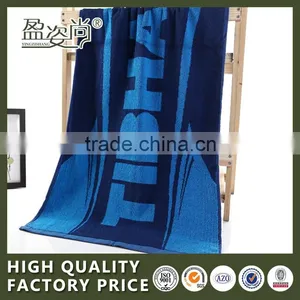 Wholesale 100 Cotton Cheap Personalized Beach Towel Custom Patterns Sports Towel thumbnail-1