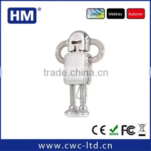 Custom Design Promotion Gift Logo Solution Robot Usb With High Speed thumbnail-1