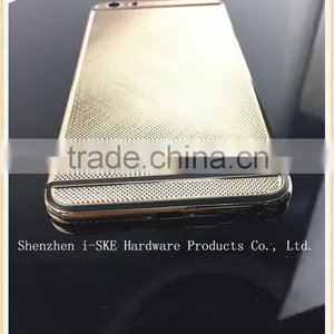 Rose Gold Stripe Back Housing for IPhone 6 Plus , Luxury Gold Housing for IPhone 6plus thumbnail-5