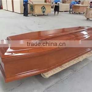 Wholesale Popular American Style Cheap Wood Coffin From China thumbnail-2