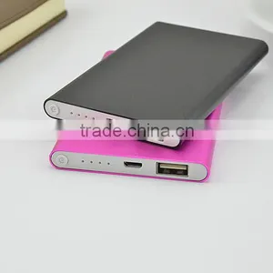 OEM/ODM China Factory Promotion Gift Lithium Polymer Super Slim Power Bank 6000mah 4000mah 2.98usd One Set thumbnail-4