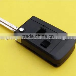 Free Shipping Toyota 2 Buttons Modified Folding Remote Key Case thumbnail-5