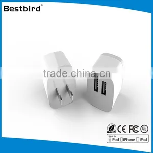 5V/2.1A Portable Mobile Phone AC Charger thumbnail-1