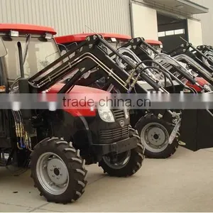 70 Tractor With Cabin,with Front End Loader and Backhoe thumbnail-1