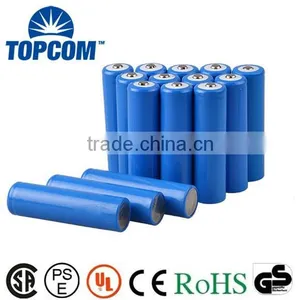 3.7V Cylinderical 18650 Rechargeable Li Ion Battery 2000 MAh Long Life & Eco-Friendly For Flashlights Quality Choice thumbnail-1