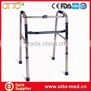 Aluminum Reciprocating Folding Walker thumbnail-1