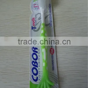 Comfortable Plastic Long Handle Adult Toothbrush thumbnail-1