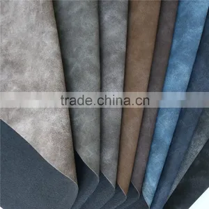 China Manufacturer Hot Sale Cloud Effects Pattern pu Sofa Leather Material thumbnail-5