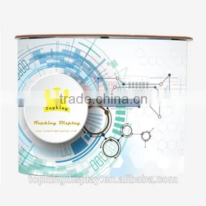 High Quality Wood Board Promotion Table/Exhibition Desk/Pop up Counter/Promotion Counter for Display Stand thumbnail-1