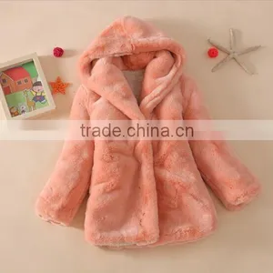 Frozen Winter Fur Coat Girls Japanese Jackets and Coats thumbnail-2