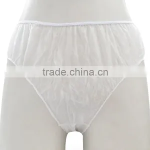 Nonwoven Fabric Underwear Women PP Nonwoven Women Panties Disposable Nonwoven Sexy Lady Panties Fashion Underwear Women Brief thumbnail-2