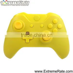 High Quality Matte Pure Yellow PC Case Housing for XBOX ONE Shell thumbnail-1