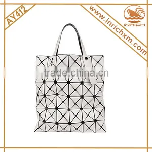 2016 Fashion Japanese Diamond Checks Series Quality PU Lady Handbag China Wholesale Quality Choice thumbnail-5