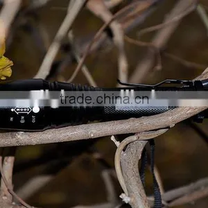 Hot Sale V2-858 18650 Battery Rechargeable Long Distance Torch Xm-l T6 Bright Led Waterproof Flashlights thumbnail-3