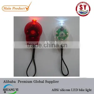 ABS/ Silicone LED Bike Light thumbnail-1