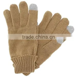 Knit Beret Hat Scarf & Glove Set01 thumbnail-3