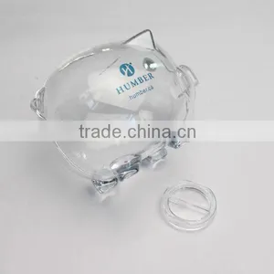 Transparency Clear Money Box Villa Shaped thumbnail-5