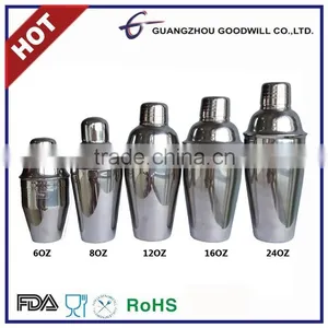 Stainless Steel Food Grade Promotional Bar Wine Cocktail Shaker thumbnail-3