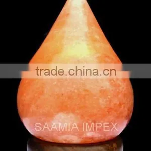 Himalayan Rock Salt Lamp Tear Drop thumbnail-4