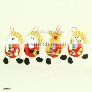Green and Red Snowman Hanging Bunting Flags Christmas Bunting Hanging Banners thumbnail-5