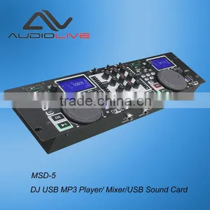 MSD-5 4channel dj Mp3 Mixer dj Player thumbnail-1
