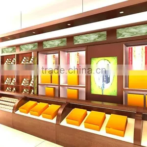 Supply All Kinds of Makeup Display Counter,jewelry Display Shop Counter,counter Display of Cosmetic Showcase thumbnail-4