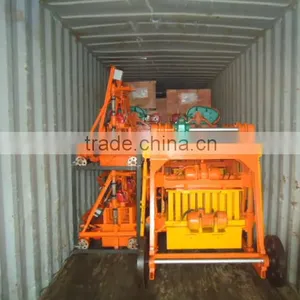 QMY4-45 Mobile Brick Making Machine Egg Layer Type Hollow Block Making Machine for Small Scale Industries thumbnail-5