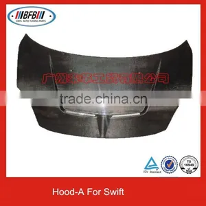 A-D HOODS FOR SWIFT 2008-2012 ENGINE CARBON FIBER HOOD COVER thumbnail-1