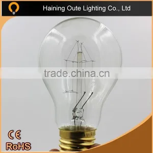 Vintage Edison Bulb Light E27 Filament Bulb Edison Light 4 Rings Filament thumbnail-2
