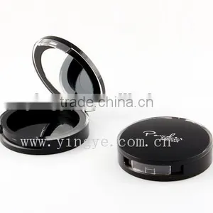 Black With White Shiny Foundation Pressed Eyeshadow Palette thumbnail-1