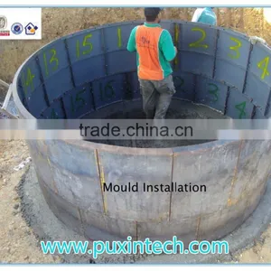 China Puxin Household Hydraulic Pressure Biogas Anaerobic Digester thumbnail-1