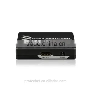 3 Port HDMI Switch 3x1 Hdmi Switcher 3 in 1 Out Support 4kx2k 1080p 3D for Hot Video Player thumbnail-5