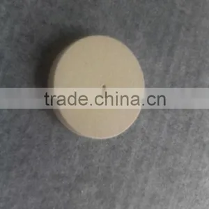 Wool Felt Finish Glass Polishing Wheel thumbnail-1