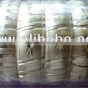 Brass Diamond Cut Gold Plated Bangles thumbnail-1