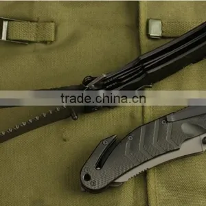 OEM Double Blade Survial Knife Clasp Knife Yangjiang Knife thumbnail-1