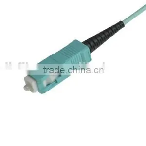 OM3 SC 0.9mm Multimode Fiber Optic Pigtail,simplex 50/125um Optical Fiber Pigtails thumbnail-2