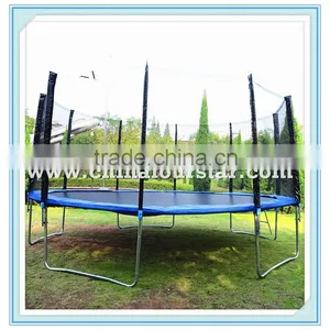 Fourstar16FTfitness Trampoline Park ,large Size Outdoor Playground Trampoline Bed,bungee Trampoline Fabric thumbnail-1