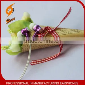 Matel Earphone for Mobile Phone,Fashionable Earphone With Mic thumbnail-3