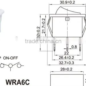 On-off Switchchzjcz/sub Minature Rocker Switch,rocker Switch Mini Switch thumbnail-2