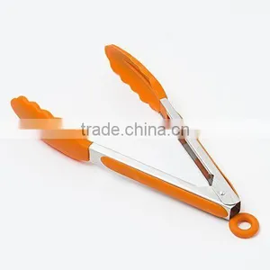 2016 Hot Sell FDA,LFGB ,ROHS Approved Silicone Tongs thumbnail-2