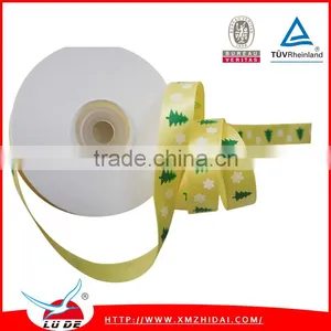 2016 Custom Factory Printed Satin Ribbon for Christmas Decoration thumbnail-3
