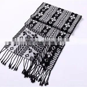 Hot Sale High Quality Fashion Lady 100 Viscose Scarf/Plain Viscose Scarfrf D800-25 thumbnail-1