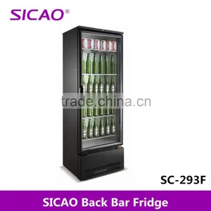 1500L Compressor Three Glass Doors Upright Display Showcase thumbnail-6