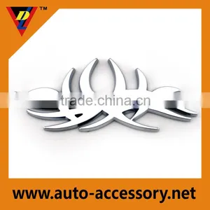 Chrome Color Body Stickers Car Emblem Logo Custom thumbnail-1