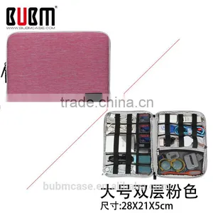 BUBM Travel Digital Organizer Cable Power Storage Bag USB Flash Drives Case thumbnail-6