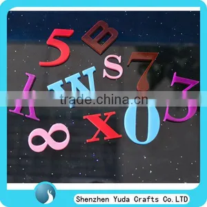 Manufacture High Quality Acrylic Letters and Numbers, Acrylic Plastic Craft Letter thumbnail-1